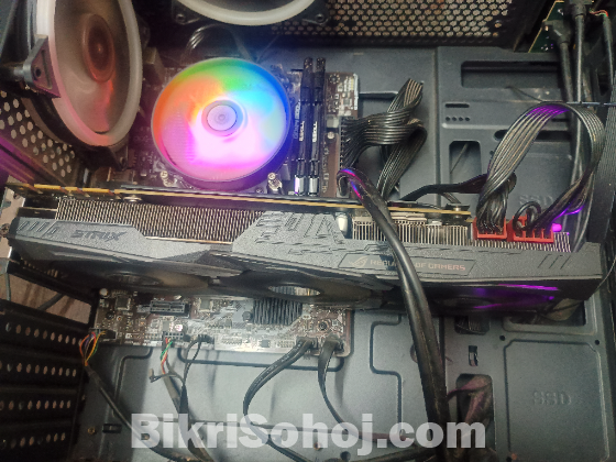 Gaming Desktop PC with monitor